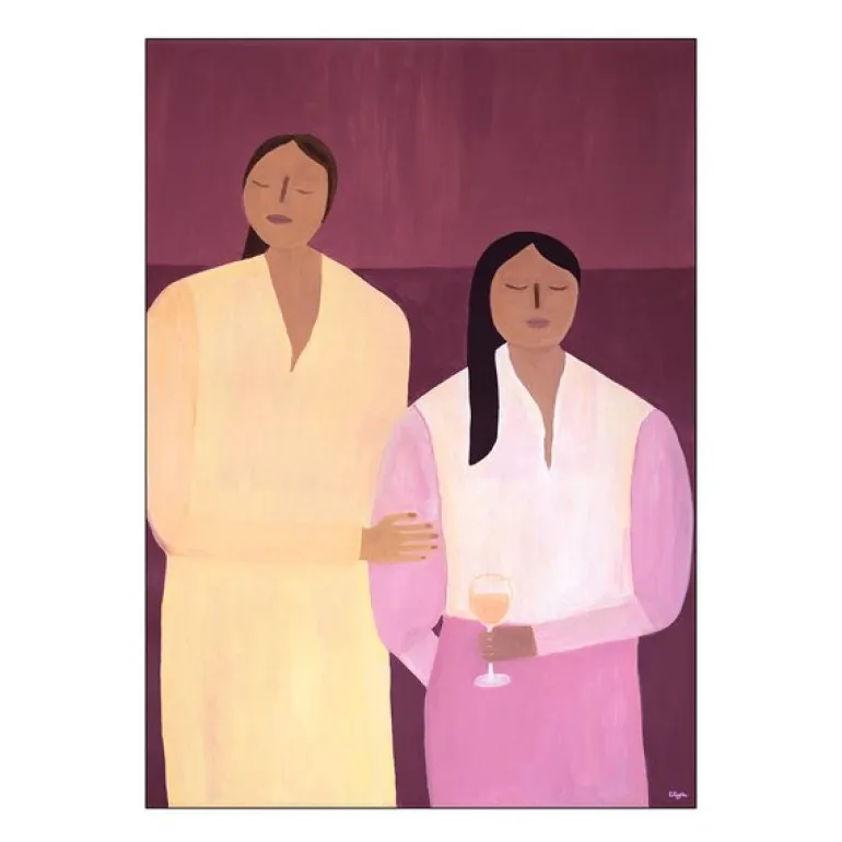 Stephanie Rydle poster 30x40 cm sisterly