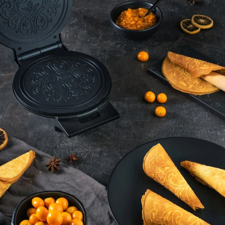 Østerdal CC-1B krumkakejern svart