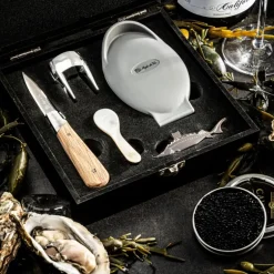 Østerskniv 5 deler lyx oak