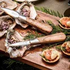 Østers/skjellkniver 2 stk olive