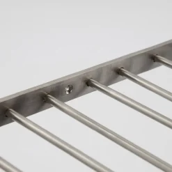 Stilio glass rack 40x30 cm antikk sølvfinish