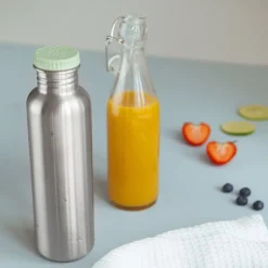 Stålflaske 750 ml gul