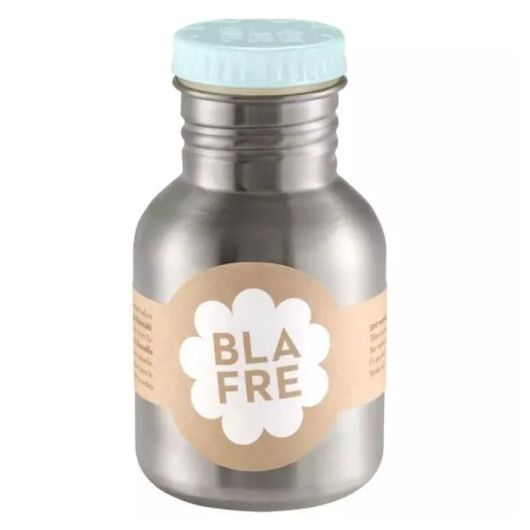 Stålflaske 300 ml lys blå