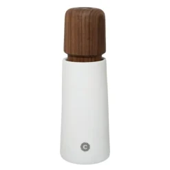 Stockholm krydderkvern 17 cm hvit porselen