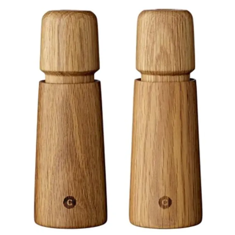 Stockholm kvernsett 17 cm eik