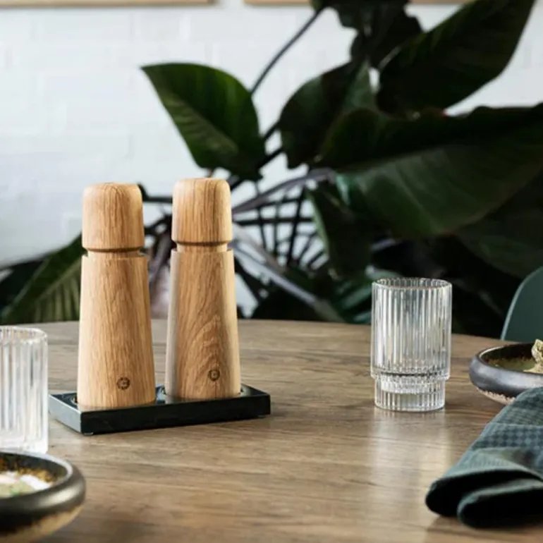 Stockholm kvernsett 17 cm eik