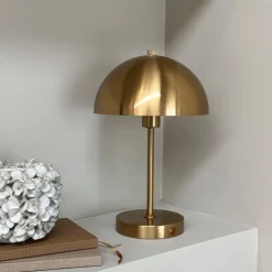 Stockholm portable bordlampe version 2 30 cm antik messing