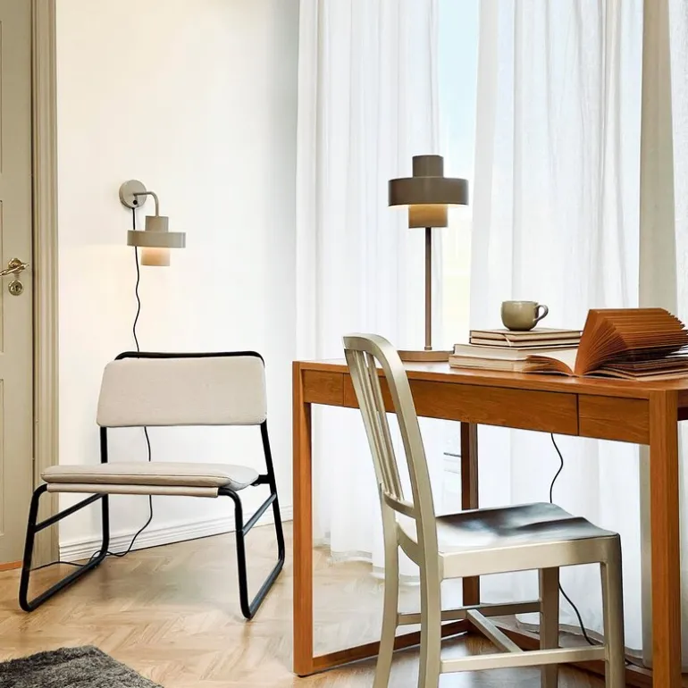 Stoke bordlampe 49,5 cm varmgrå