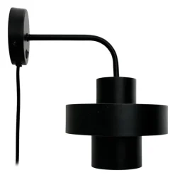 Stoke vegglampe 29 cm svart