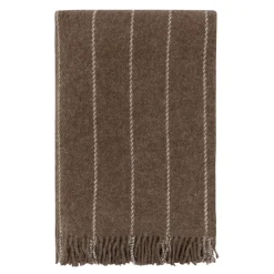 Storebjørn ullpledd 130x200 cm brun