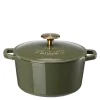 Støpejernsgryte 2 L oliven