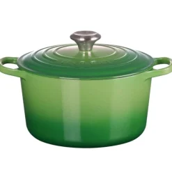 Støpejernsgryte dyp 5L bamboo green