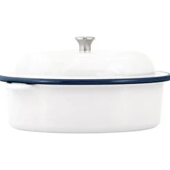 Støpejernsgryte 4L hvit