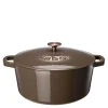 Støpejernsgryte 6,7L mahogany