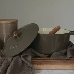 Støpejernsgryte 6,7L mahogany