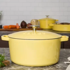 Støpejernsgryte 4,4L sunny joy