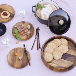 Støpejernsgryte 4,4L svart