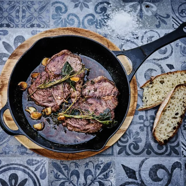 Støpejernspanne 26 cm