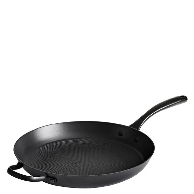 Støpejernspanne med Honeycomb keramisk belegg 32 cm