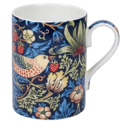 Strawberry Thief kopp 35 cl blå