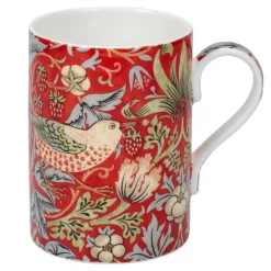 Strawberry Thief kopp 35 cl rød