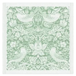 Strawberry Thief serviett/småduk 35x35 cm grønn