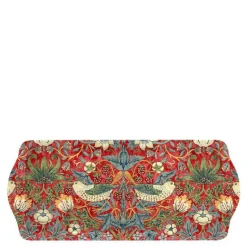 Strawberry Thief smørbbrett 16,5x38,5 cm rød