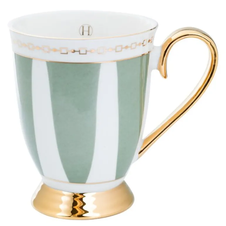 Strisce Salvia kopp 28 cl grønn