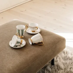 Strisce Tortora kopp 28 cl greige