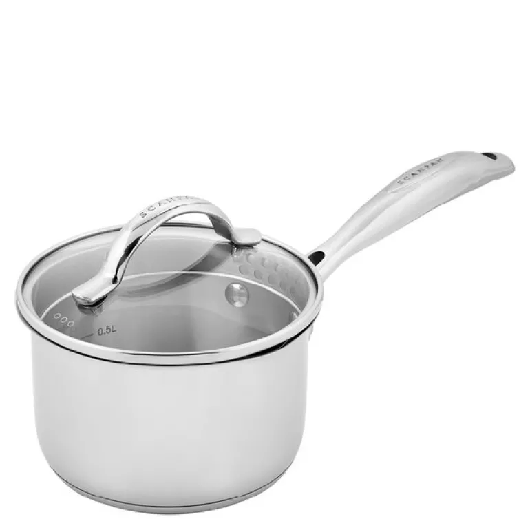 STS kasserolle m/ lokk 1,2L/14 cm