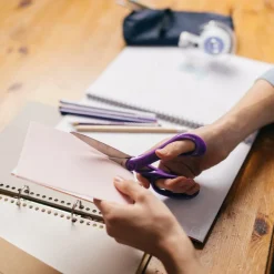 Studentsaks 15+ år 20 cm lilla