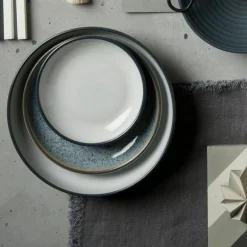Studio tallerken 21 cm 4 stk grå