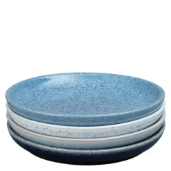 Studio tallerken 17 cm 4 stk blå