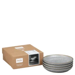 Studio tallerken 17 cm 4 stk grå