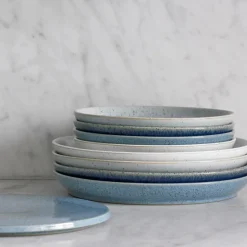 Studio tallerken 26 cm 4 stk blå