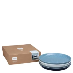 Studio tallerken 26 cm 4 stk blå