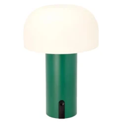 Styles LED lampe 15x22,5 cm grønn