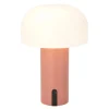 Styles LED lampe 15x22,5 cm rosa