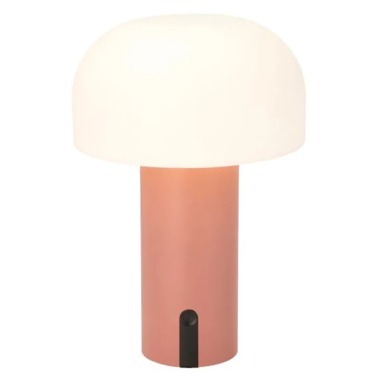 Styles LED lampe 15x22,5 cm rosa