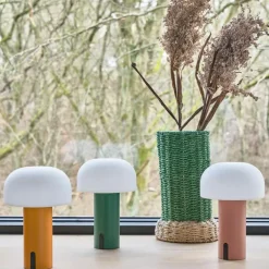 Styles LED lampe 15x22,5 cm rosa