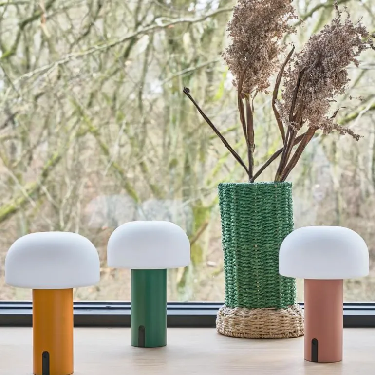 Styles LED lampe 15x22,5 cm rosa