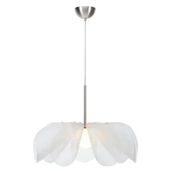 Styrka taklampe 75 cm hvit