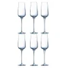 Sublym champagneglass 6 stk 21 cl klar