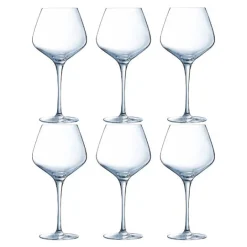 Sublym rødvinsglass 6 stk 60 cl klar
