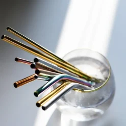 Sugerør i stål XL blank