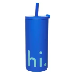 Sugerørskopp hi. 50 cl cobalt blue