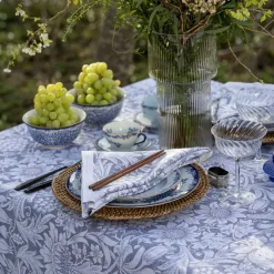 Sunflower bordbrikke 50x50 cm mørk blå