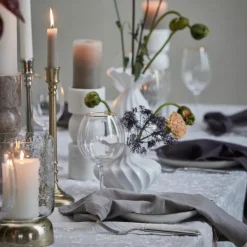 Susille vase 25 cm hvit