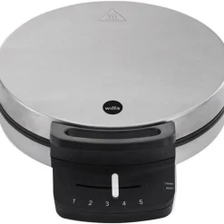 SWA-517 vaffeljern enkelt 5 hjerter