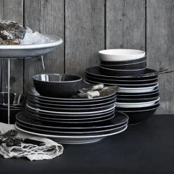 Swedish Grace dyp tallerken 25 cm grå/sten